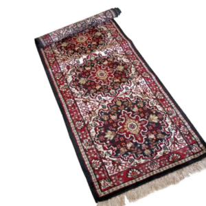 CASHMERY HANDMADE SILK CARPET 2X6 ft